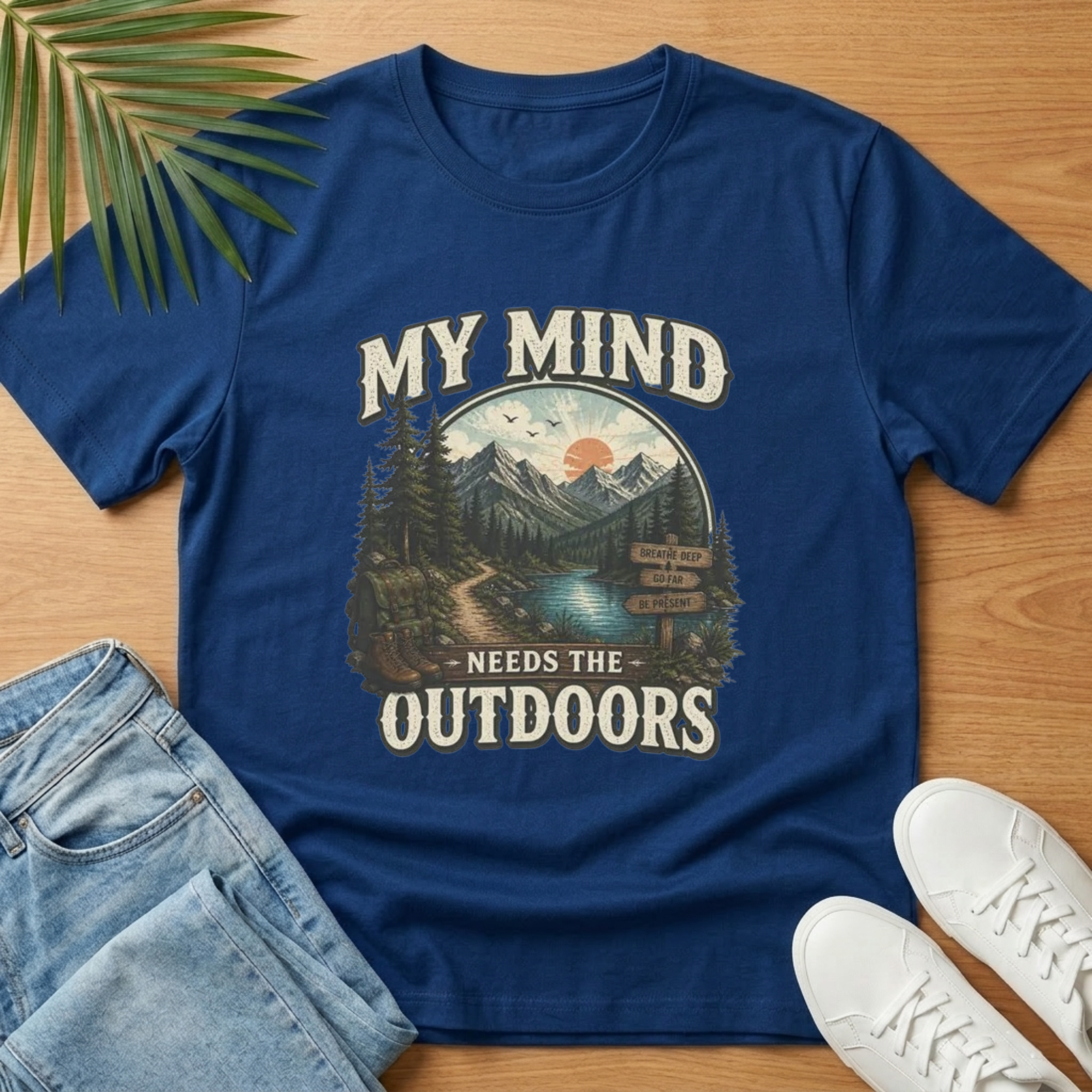 My Mind Needs the Outdoors T-Shirt