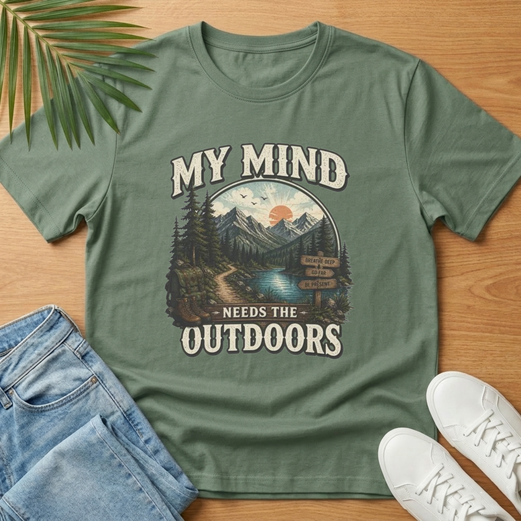My Mind Needs the Outdoors T-Shirt