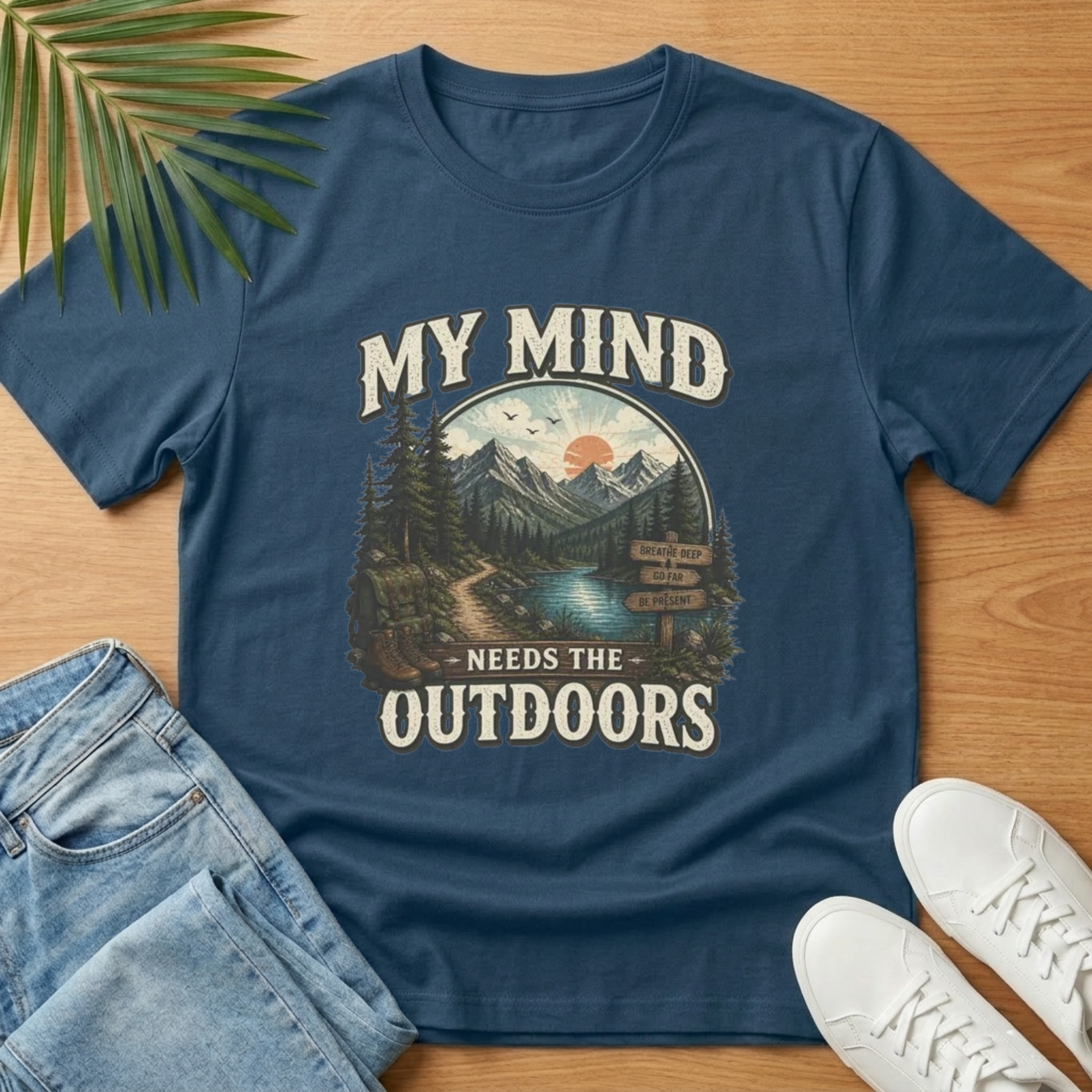 My Mind Needs the Outdoors T-Shirt