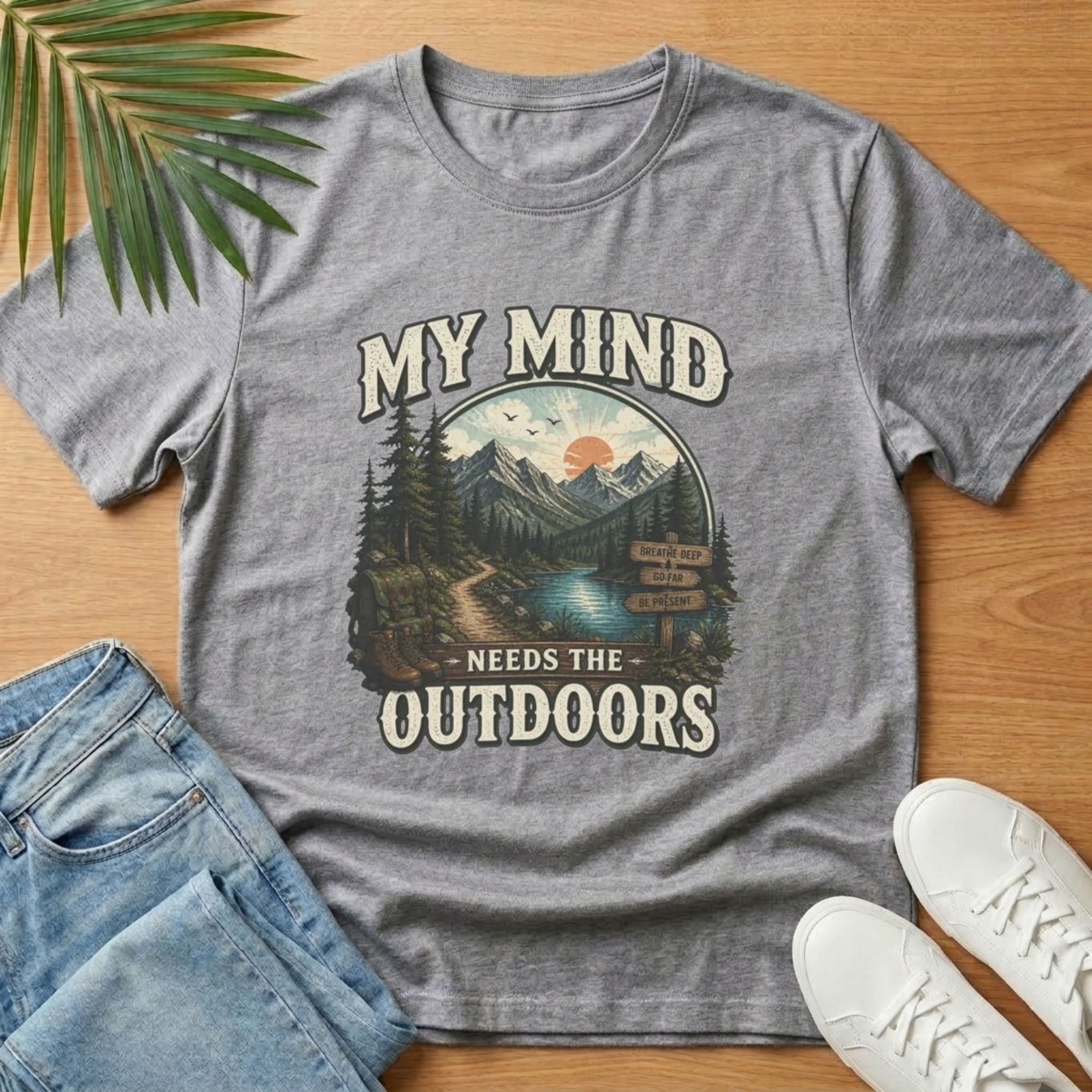 My Mind Needs the Outdoors T-Shirt