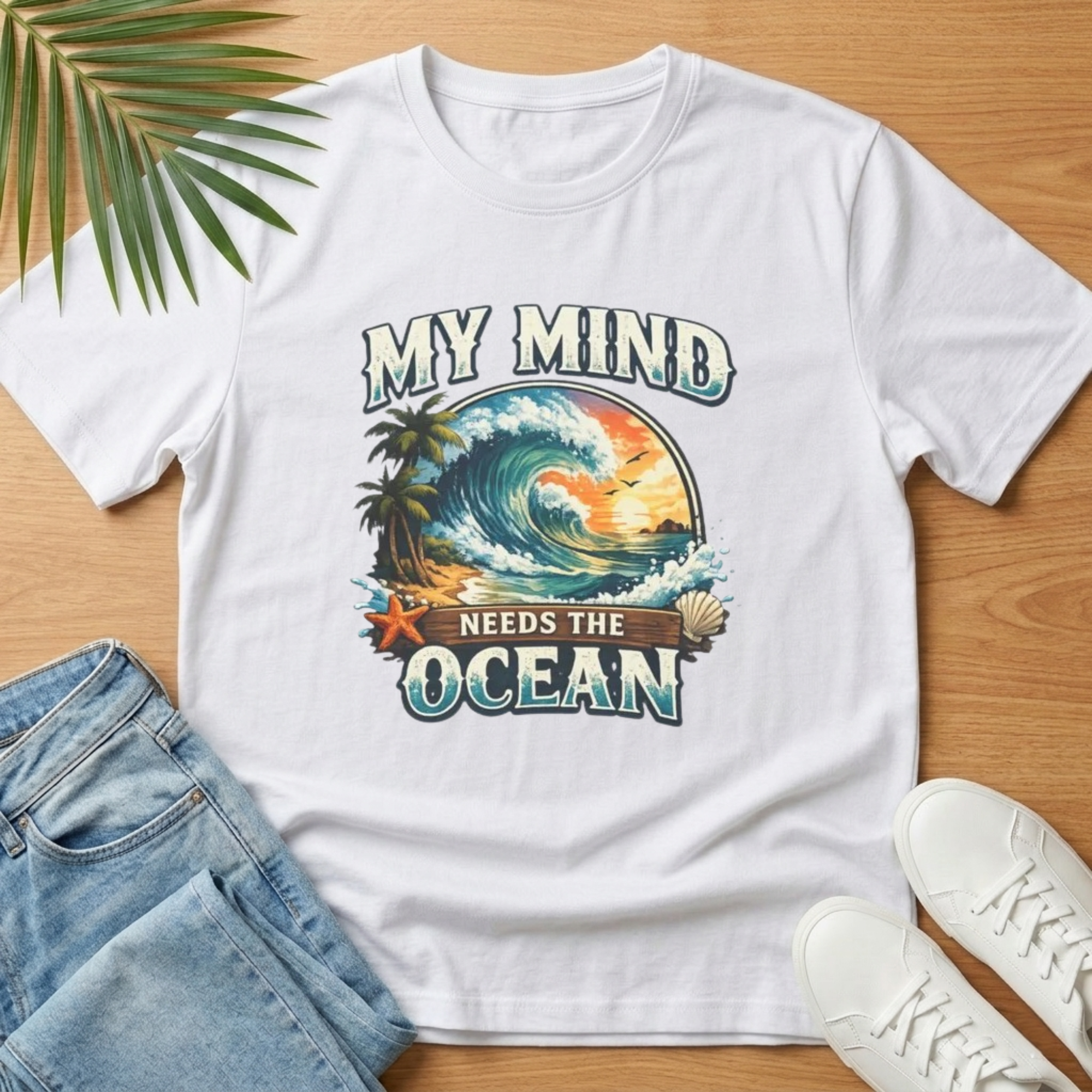 My Mind Needs the Ocean T-Shirt