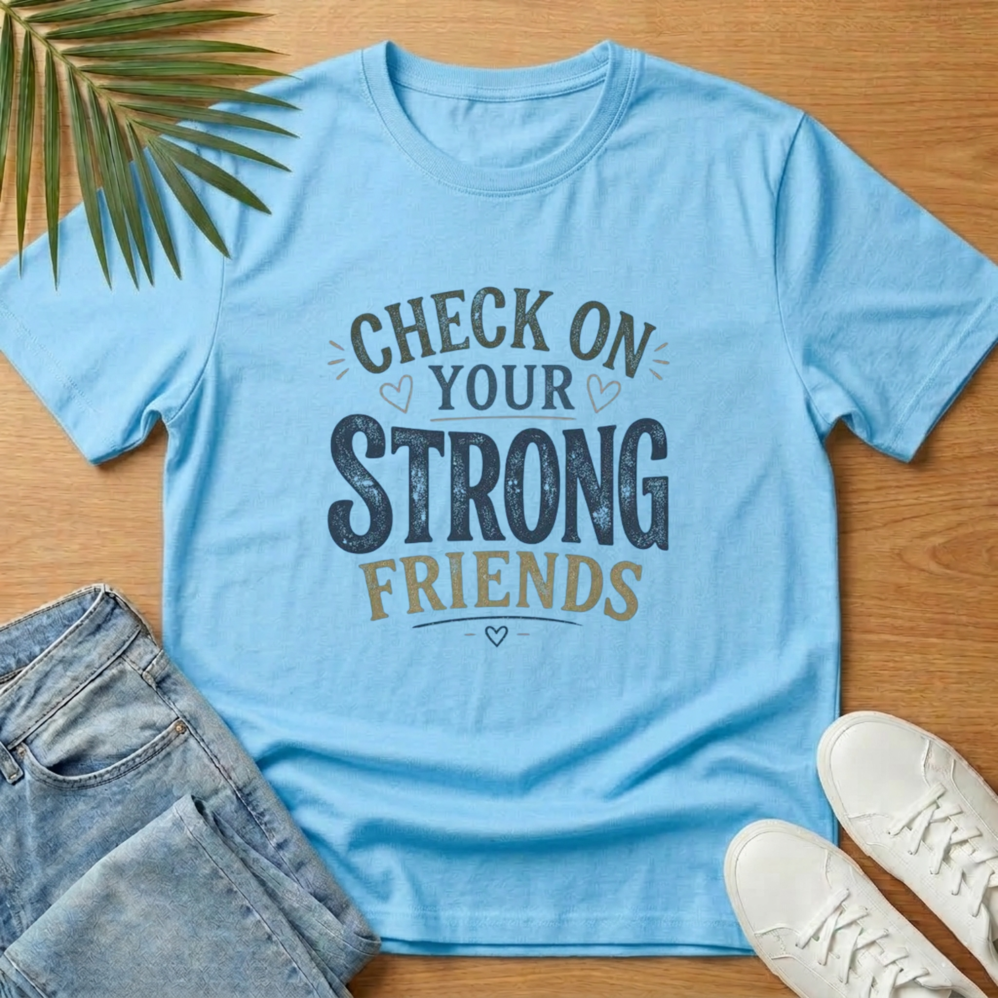Check On Your Strong Friends T-Shirt