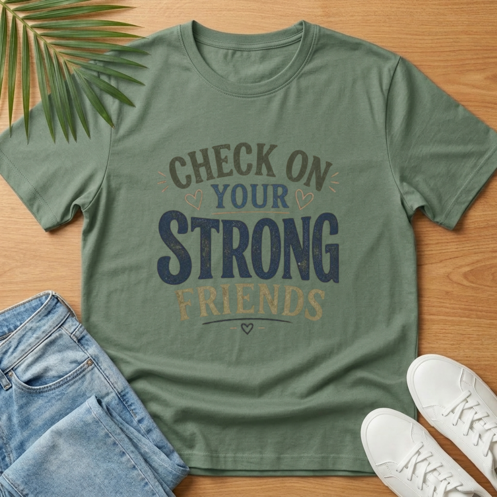 Check On Your Strong Friends T-Shirt
