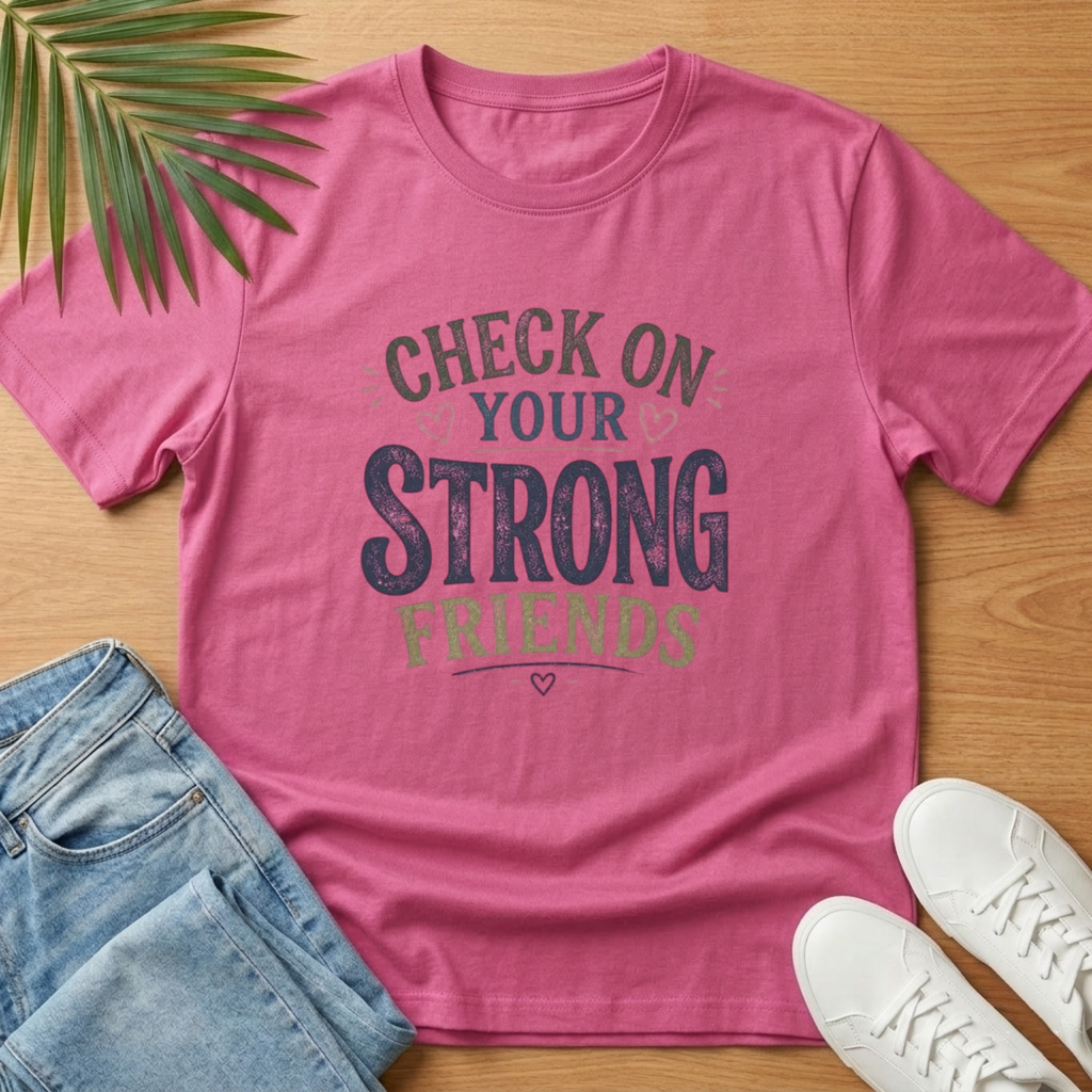 Check On Your Strong Friends T-Shirt
