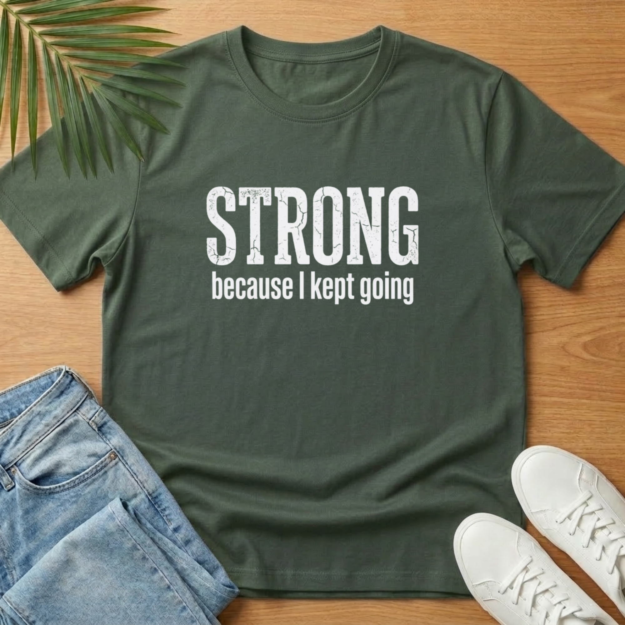 Strong Because I Kept Going T-Shirt