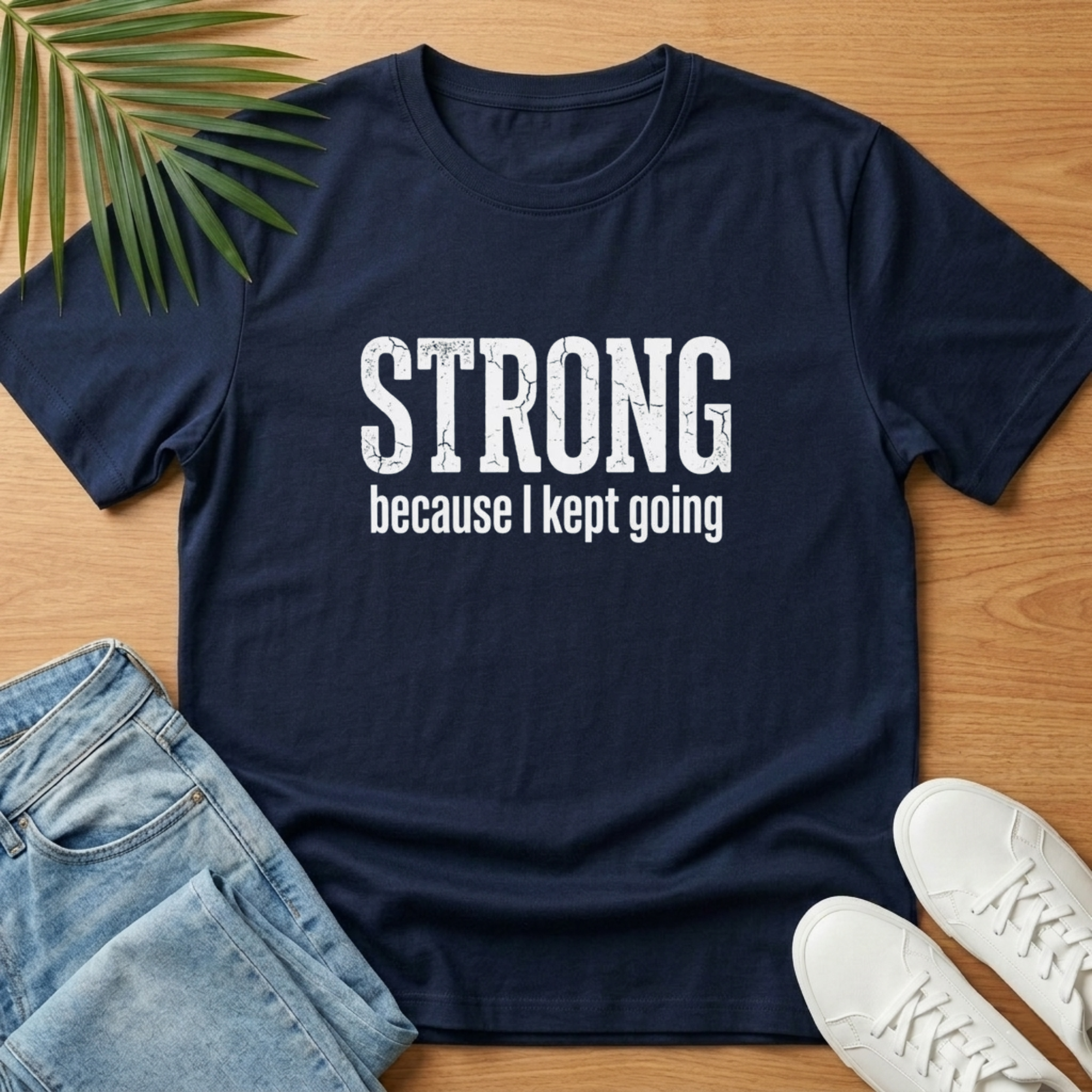 Strong Because I Kept Going T-Shirt