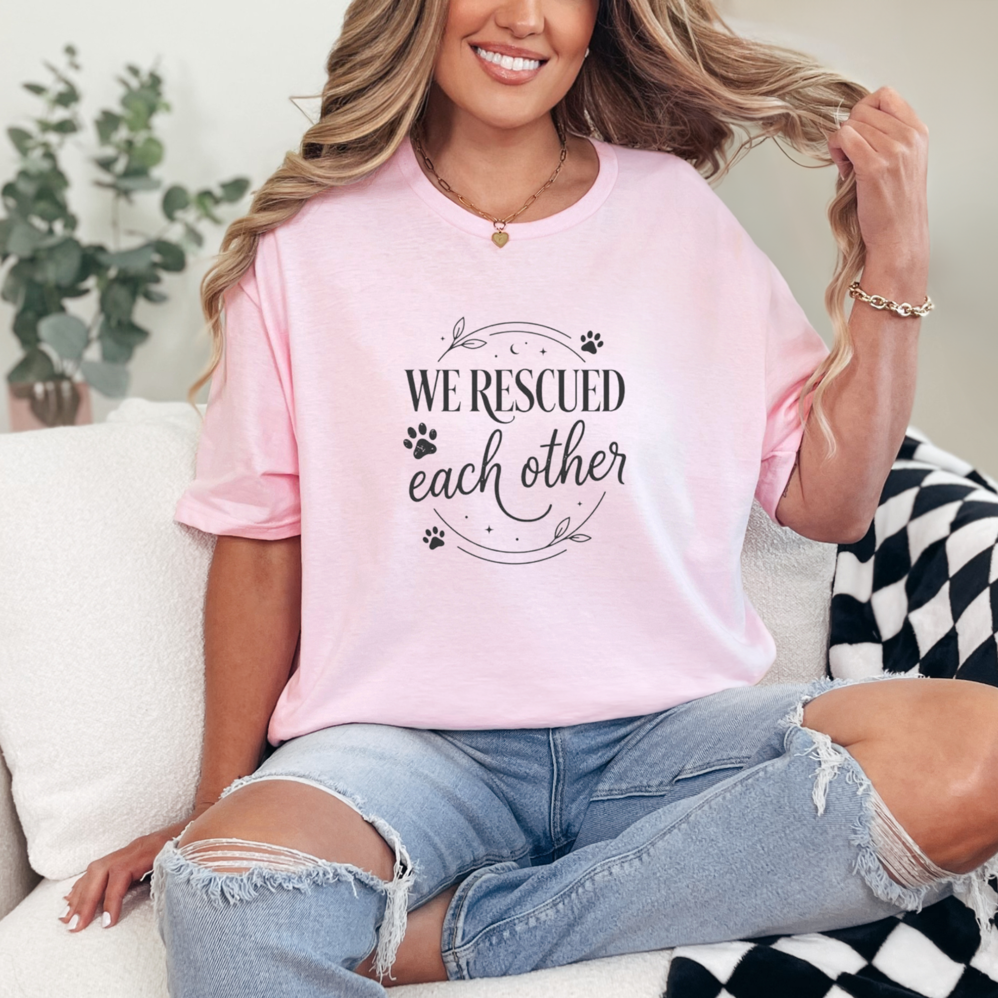 We Rescued Each Other T-Shirt