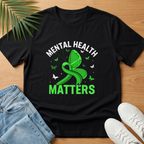 Mental Health Matters Butterfly T-Shirt