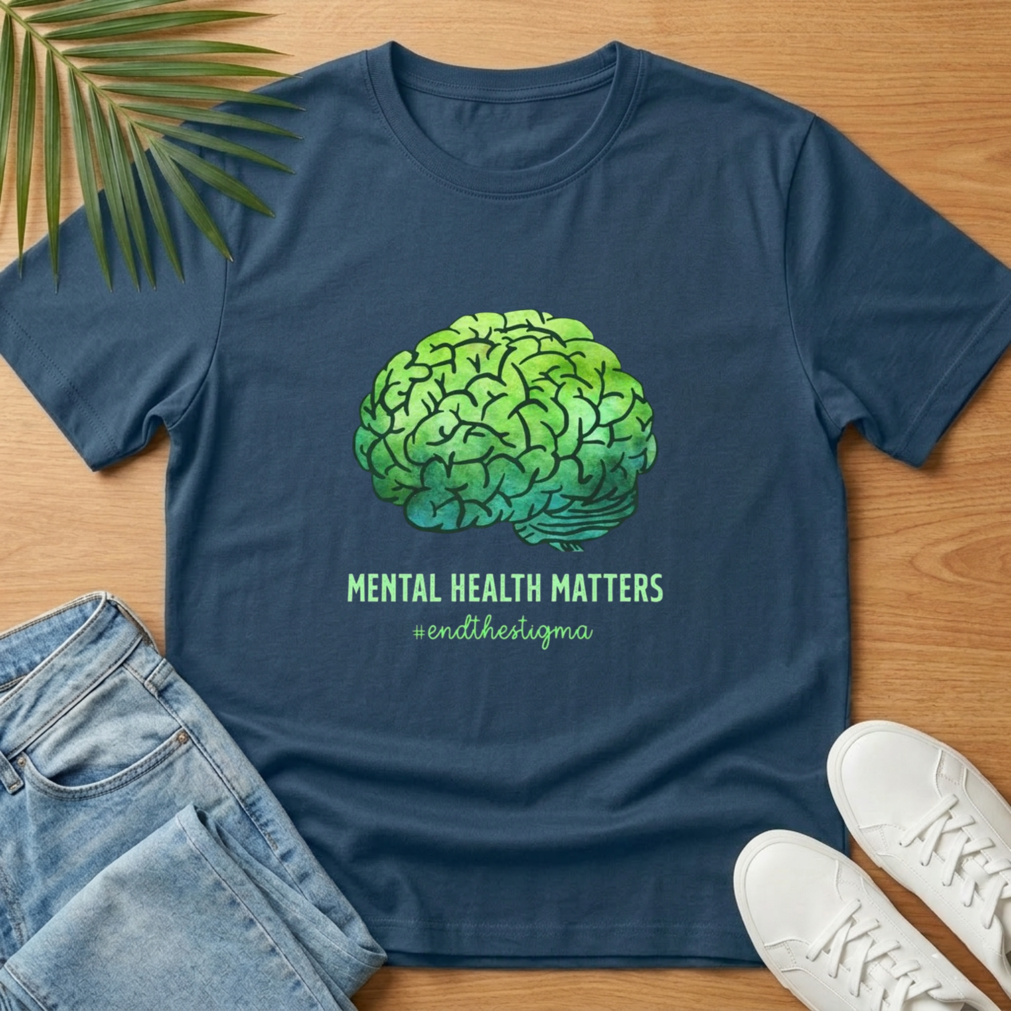 Mental Health Matters (Brain) T-Shirt