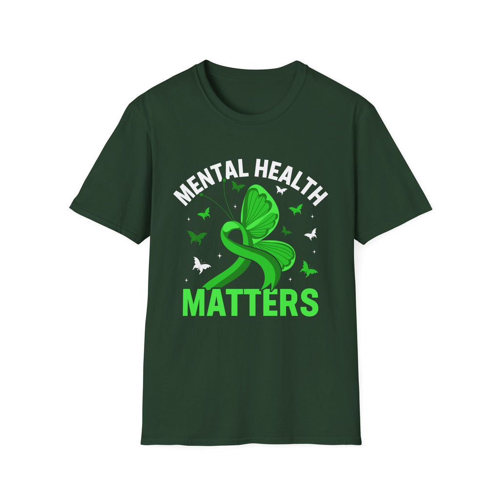 Mental Health Matters Butterfly T-Shirt
