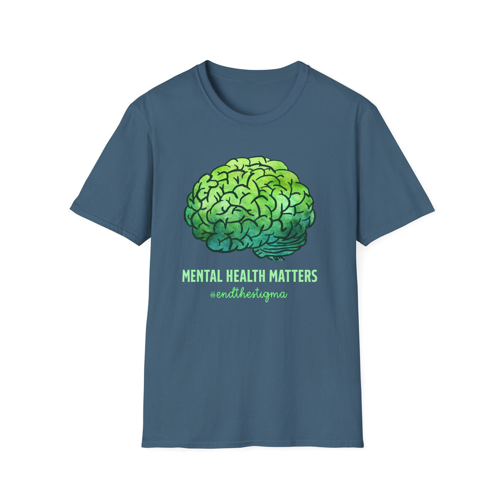 Mental Health Matters (Brain) T-Shirt