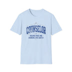 Counselor  — "Holding Space and Changing Lives Quietly" T-Shirt