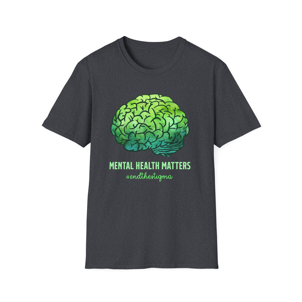 Mental Health Matters (Brain) T-Shirt