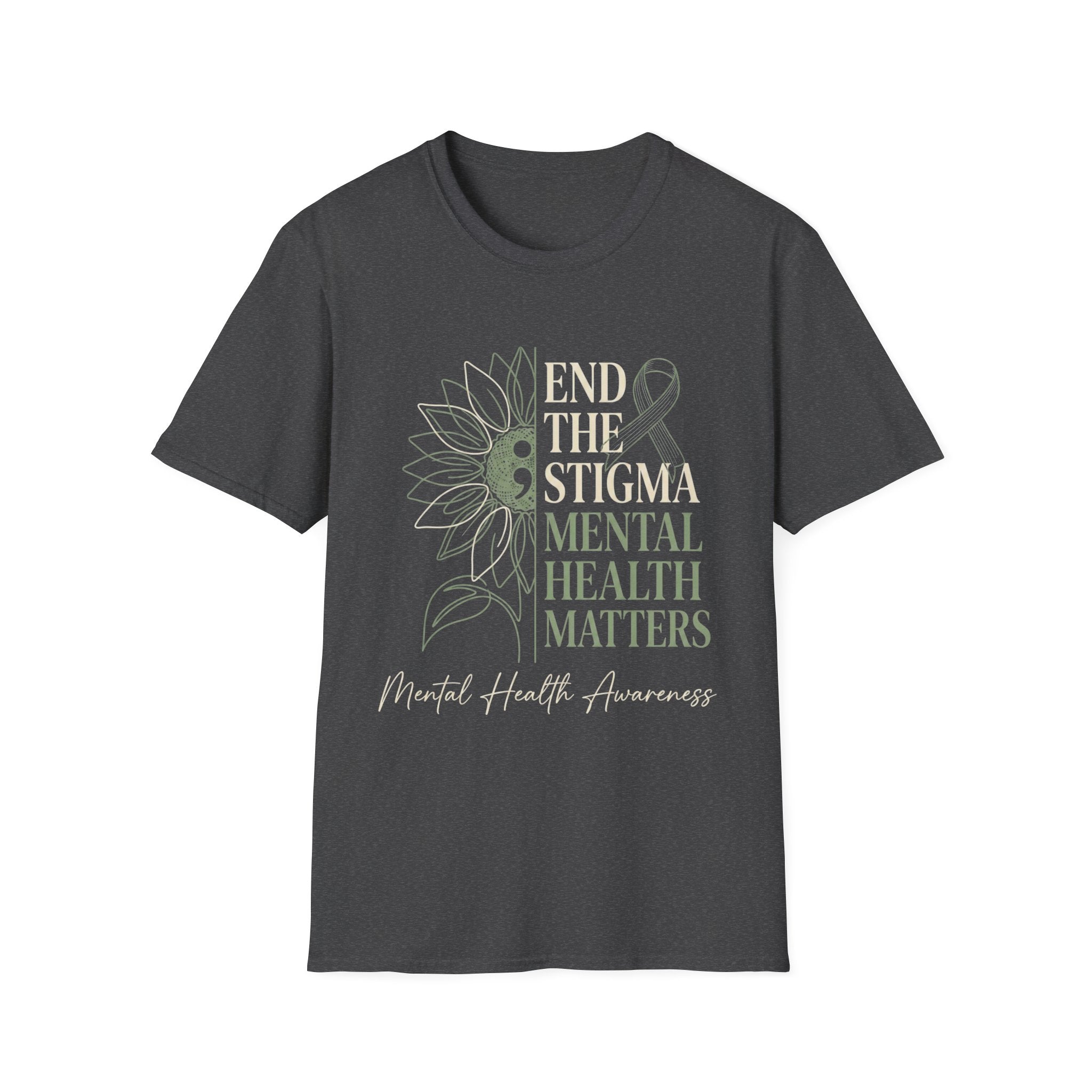 End the Stigma, Mental Health Matters T-Shirt