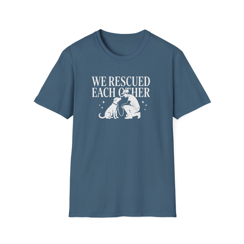 We Rescued Each Other Rescue Dog T-Shirt